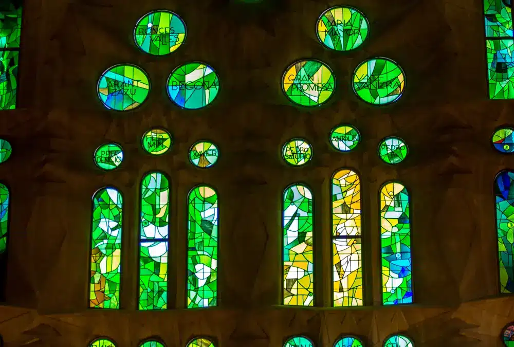 Bosque en la Sagrada Familia